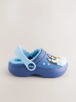 Bluey Navy - Gevoerde pantoffelklompen