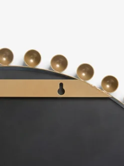 Bobbin Round Wall Mirror