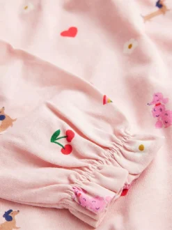 Boden - Nachthemd met print en lange mouwen