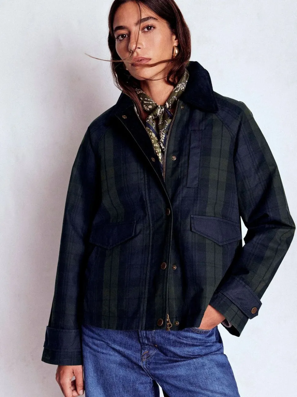 Boden Raglan Wax Jacket