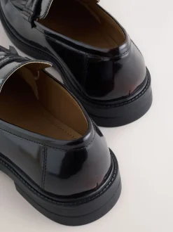 Bordeauxrood - Fringe Penny Loafers