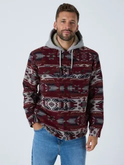Bordeauxrood - Navajo Style Shacket