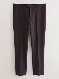 Bordeauxrood - Tailored fit - Pantalon in smokingstijl