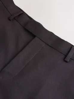 Bordeauxrood - Tailored fit - Pantalon in smokingstijl