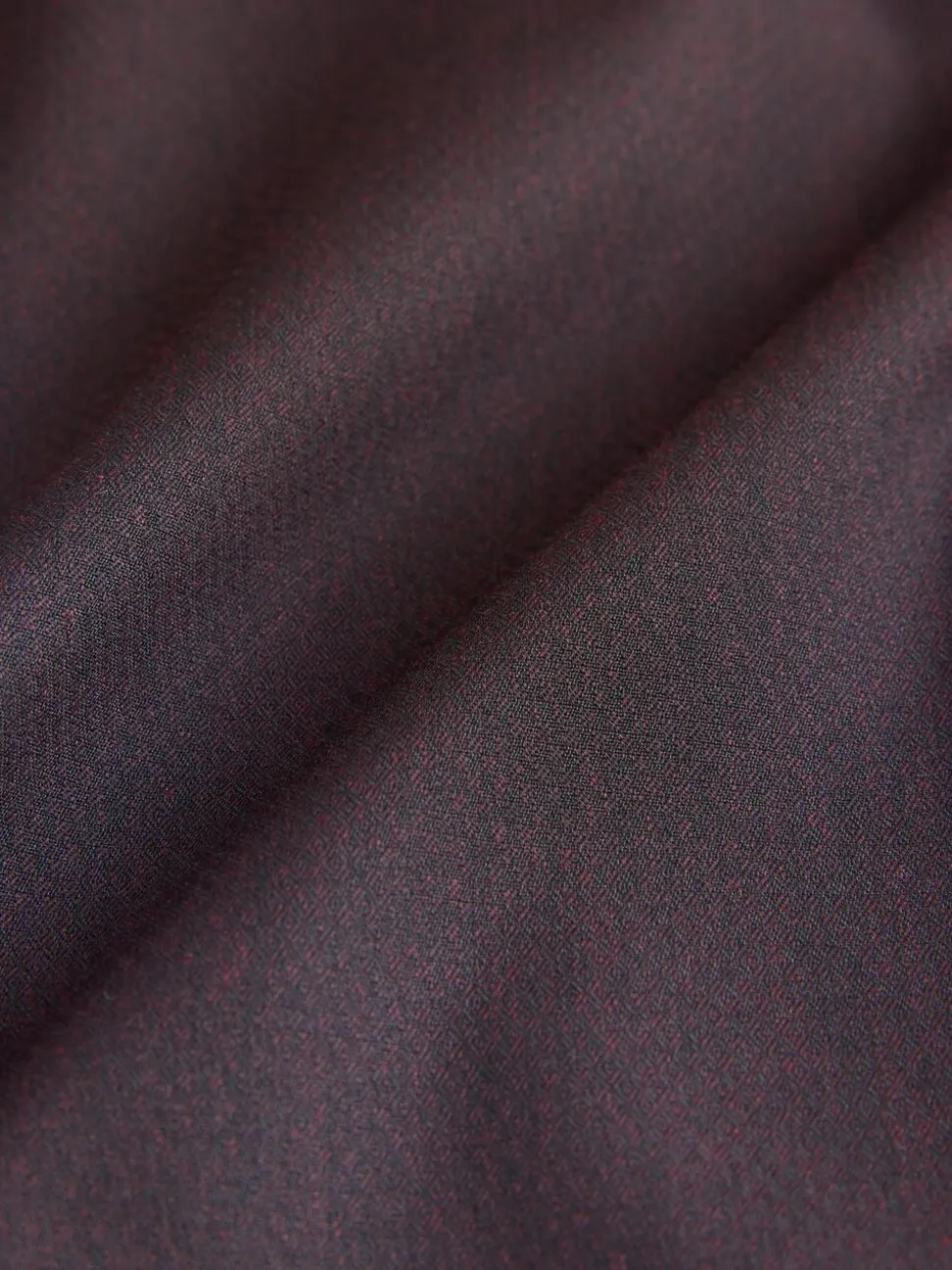 Bordeauxrood - Tailored fit - Inset Lapel Detail Tuxedo Suit Jacket