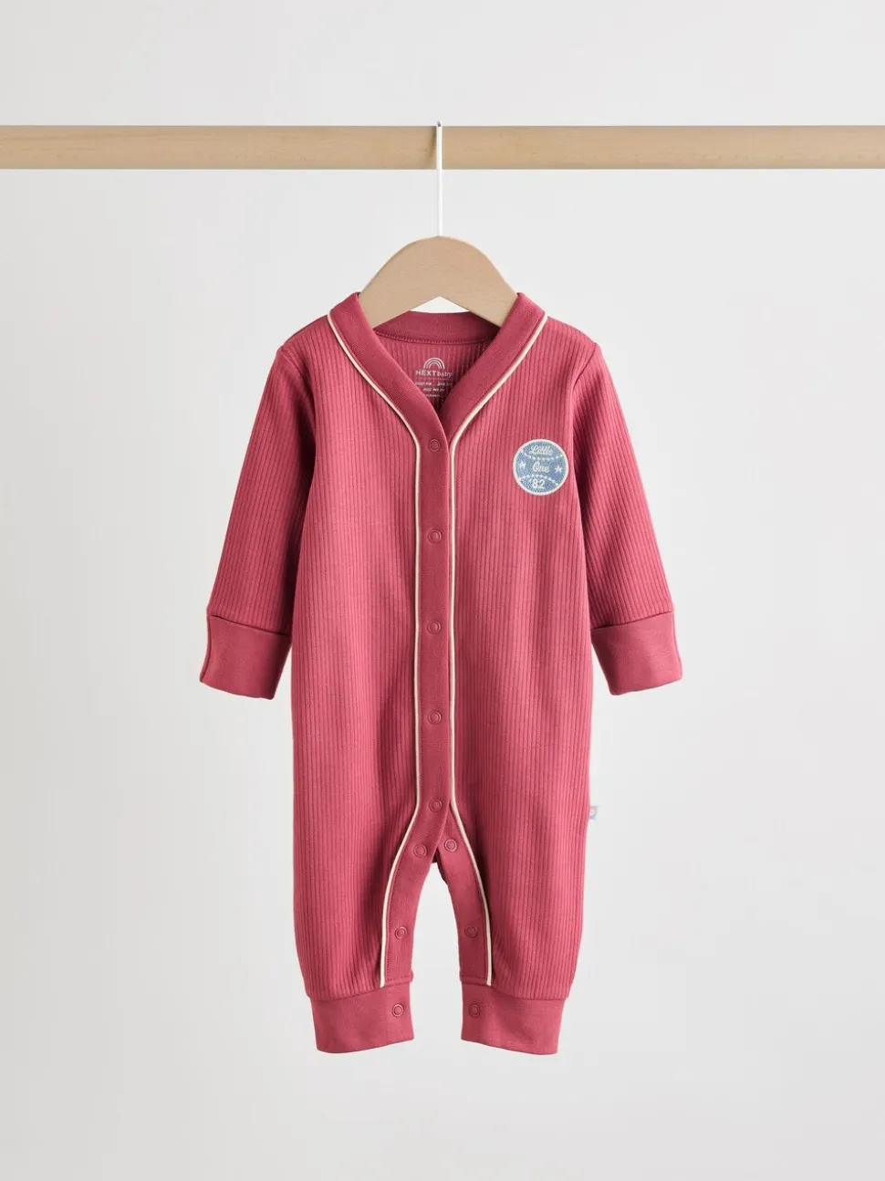 Bordeauxrood - Verpakking van 3 babypyjama's (0 mnd-3 jr)
