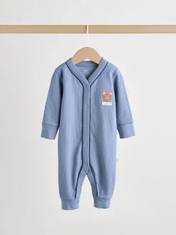 Bordeauxrood - Verpakking van 3 babypyjama's (0 mnd-3 jr)