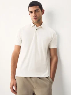 Bordeauxrood/antracietgrijs/Ecru Crème - Set van 3 jersey poloshirts met korte mouwen