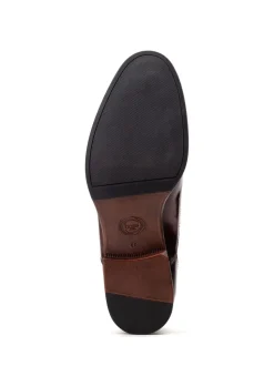 Bordo Red - Base London Franklin Toe Cap Oxford Shoe