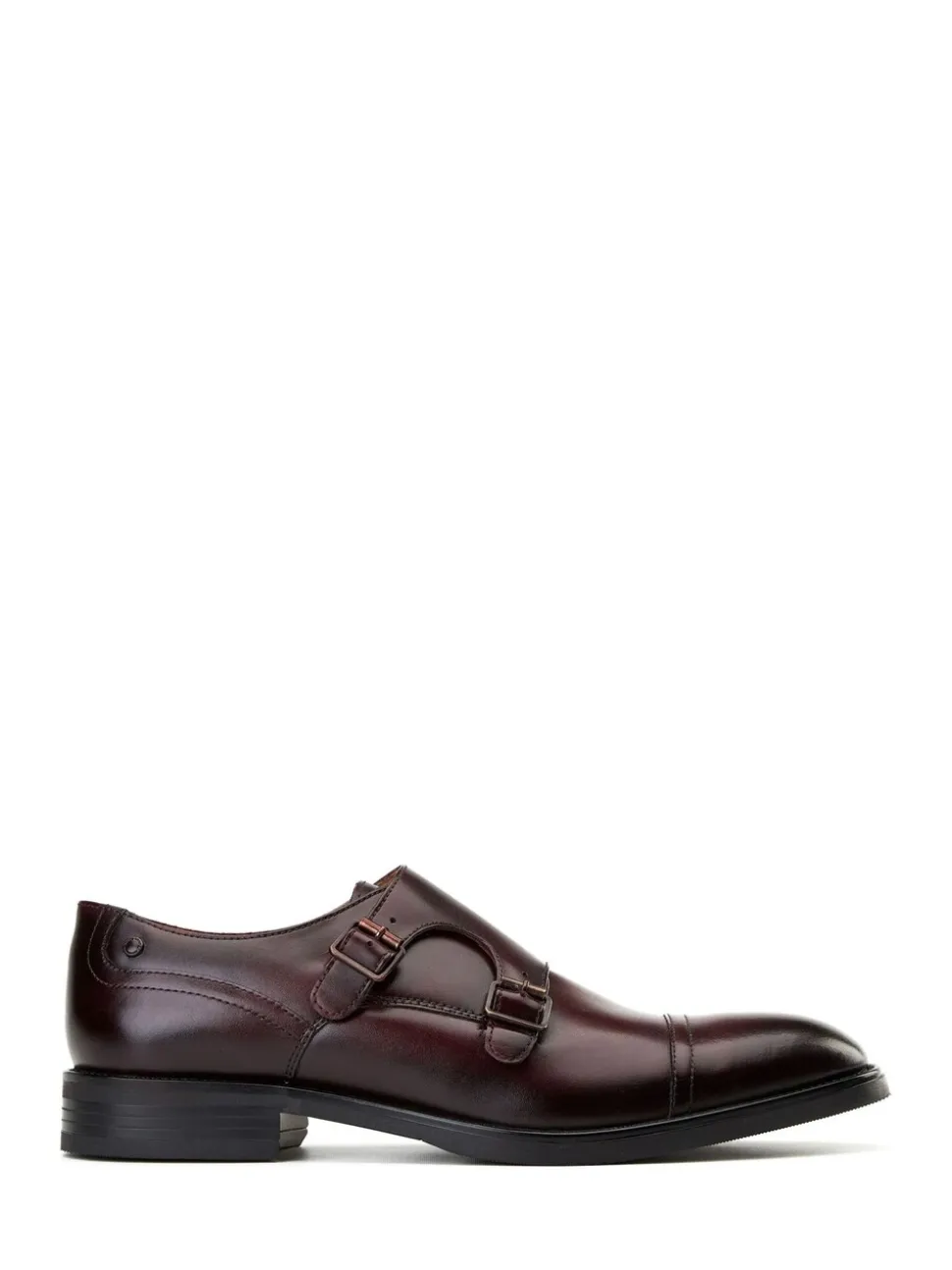 Bordo Red - Base London Taper Monk Shoe