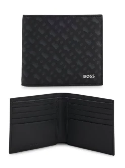 BOSS Zair Signature Logo Billfold Wallet