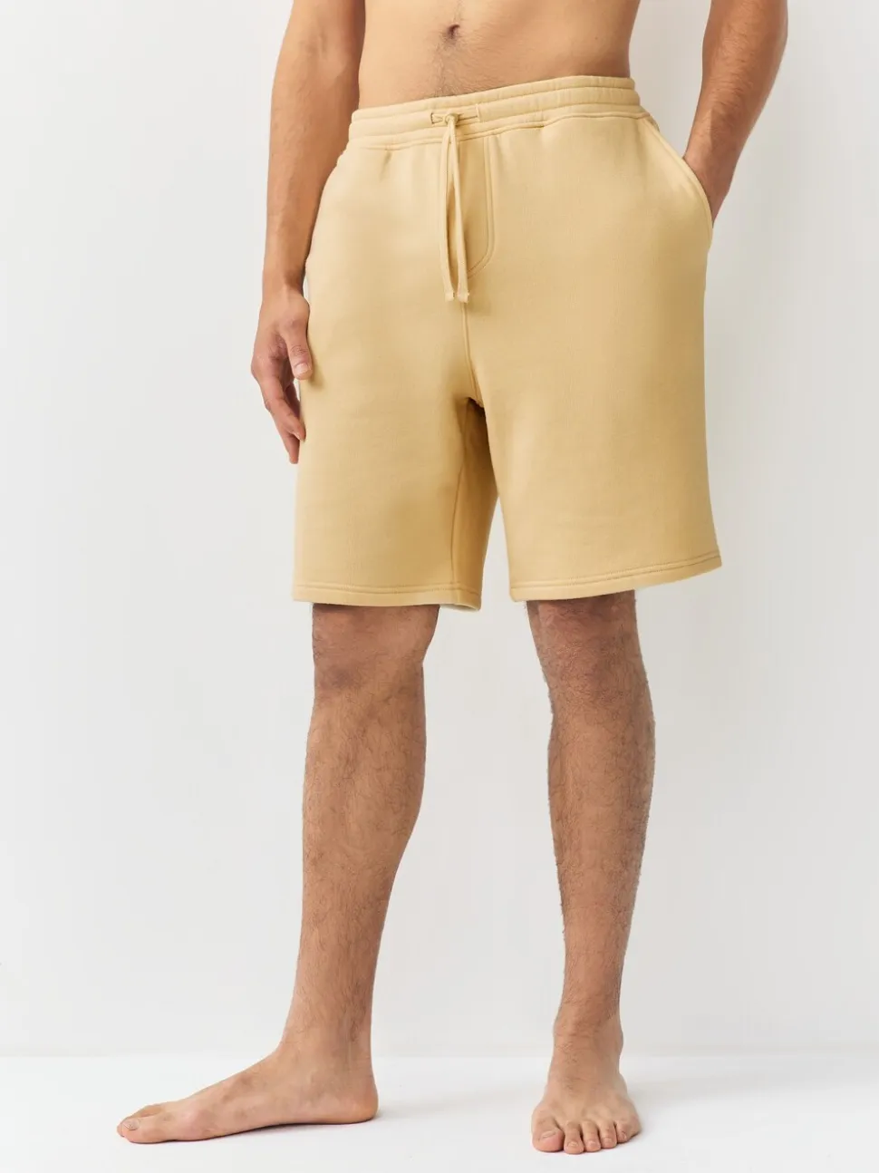 Boter Geel - Cotton Blend Brushed Jersey Shorts