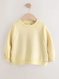 Boter Geel - Sweatshirt met ronde hals (3 mnd-7 jr)