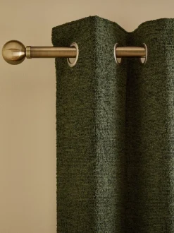 Bouclé ringgordijnen