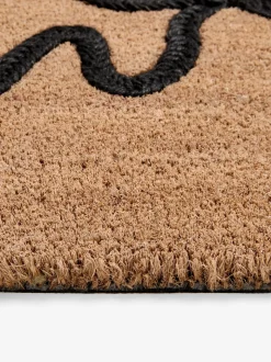 Braided Bow Coir Doormat