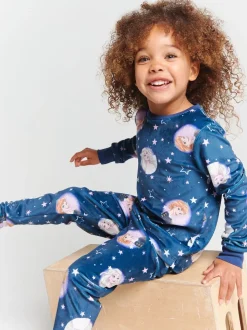 Brand Threads Disney Frozen Fleece Pyjamas Set