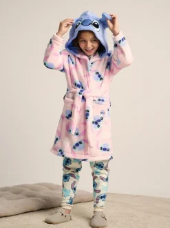 Brand Threads Girls Disney Stitch Dressing Gown