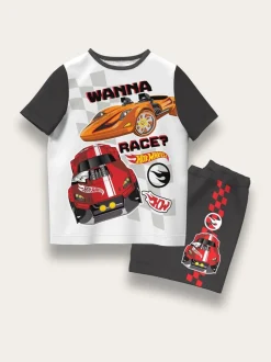 Brand Threads Hot Wheels Short 100% Cotton Pyjama Set