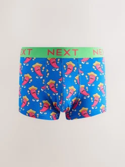 Bright Food Print - Verpakking van 5 - 5 Hipsterboxershorts