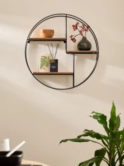 Bronx Round Wall Shelf