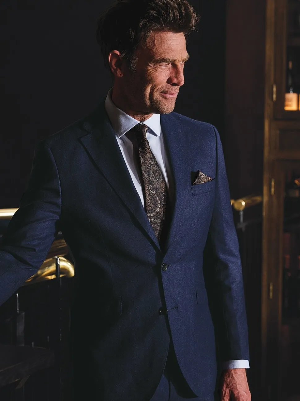 Brook Taverner Italian Wool Suit Jacket
