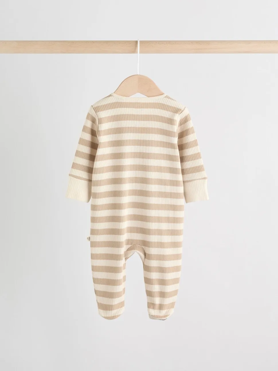 Bruin - Bear Print baby slaappakjes met tweezijdige rits 4 -pack (0mnd -2jaar)
