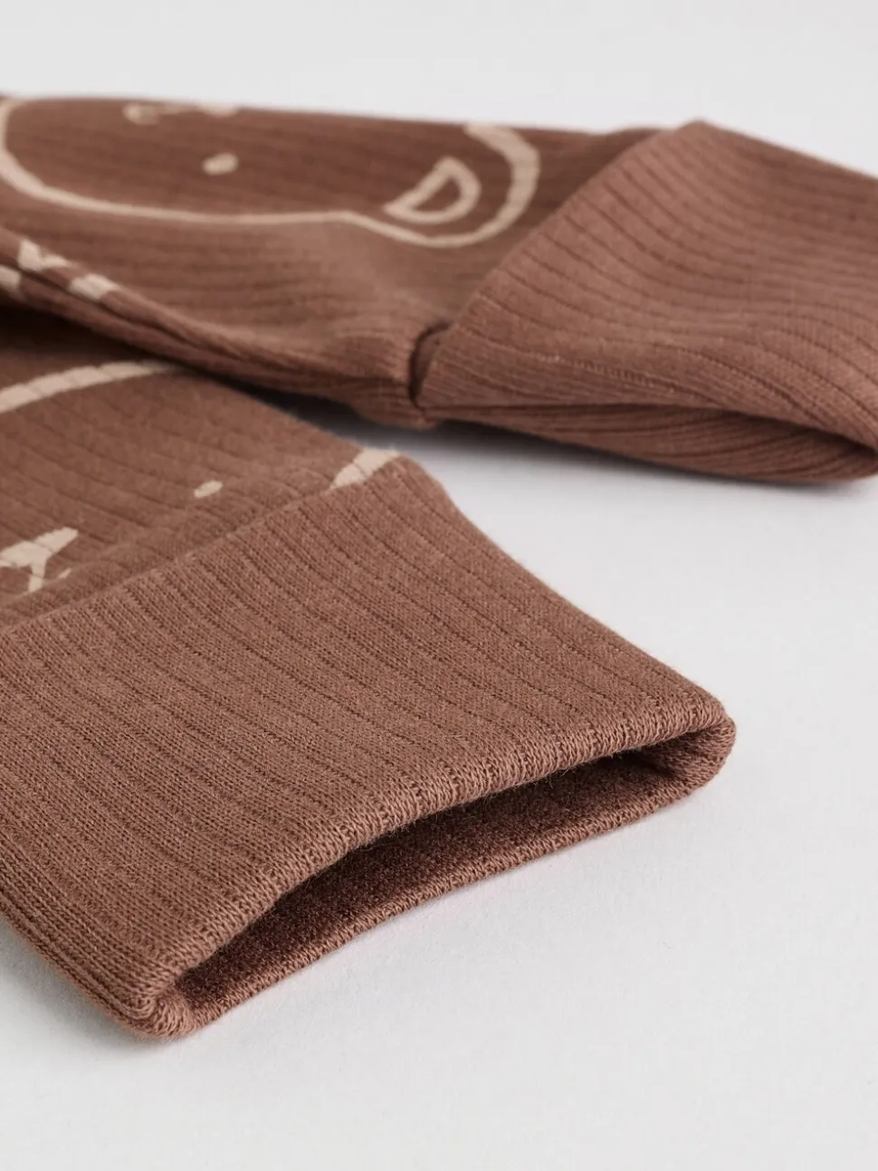Bruin - Bear Print baby slaappakjes met tweezijdige rits 4 -pack (0mnd -2jaar)