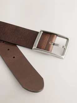 Bruin - Casual leren riem