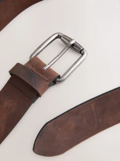 Bruin - Casual leren riem