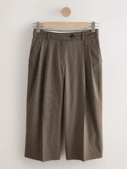 Bruin - Checked Tailored Culottes