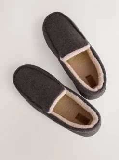 Bruin - Closed Back Textured Slippers