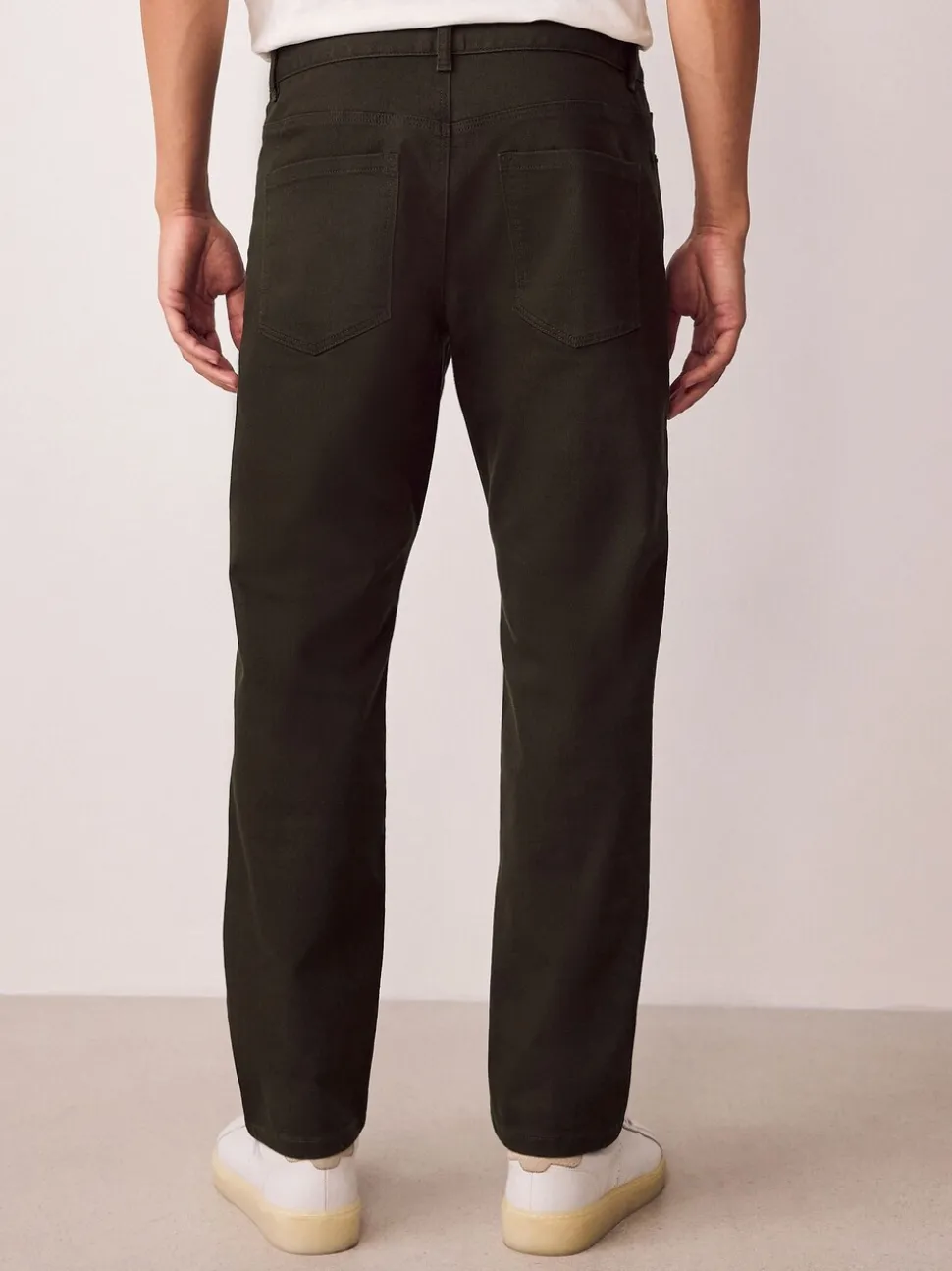 Bruin - Enkele - Slim fit klassieke stretchy jeans