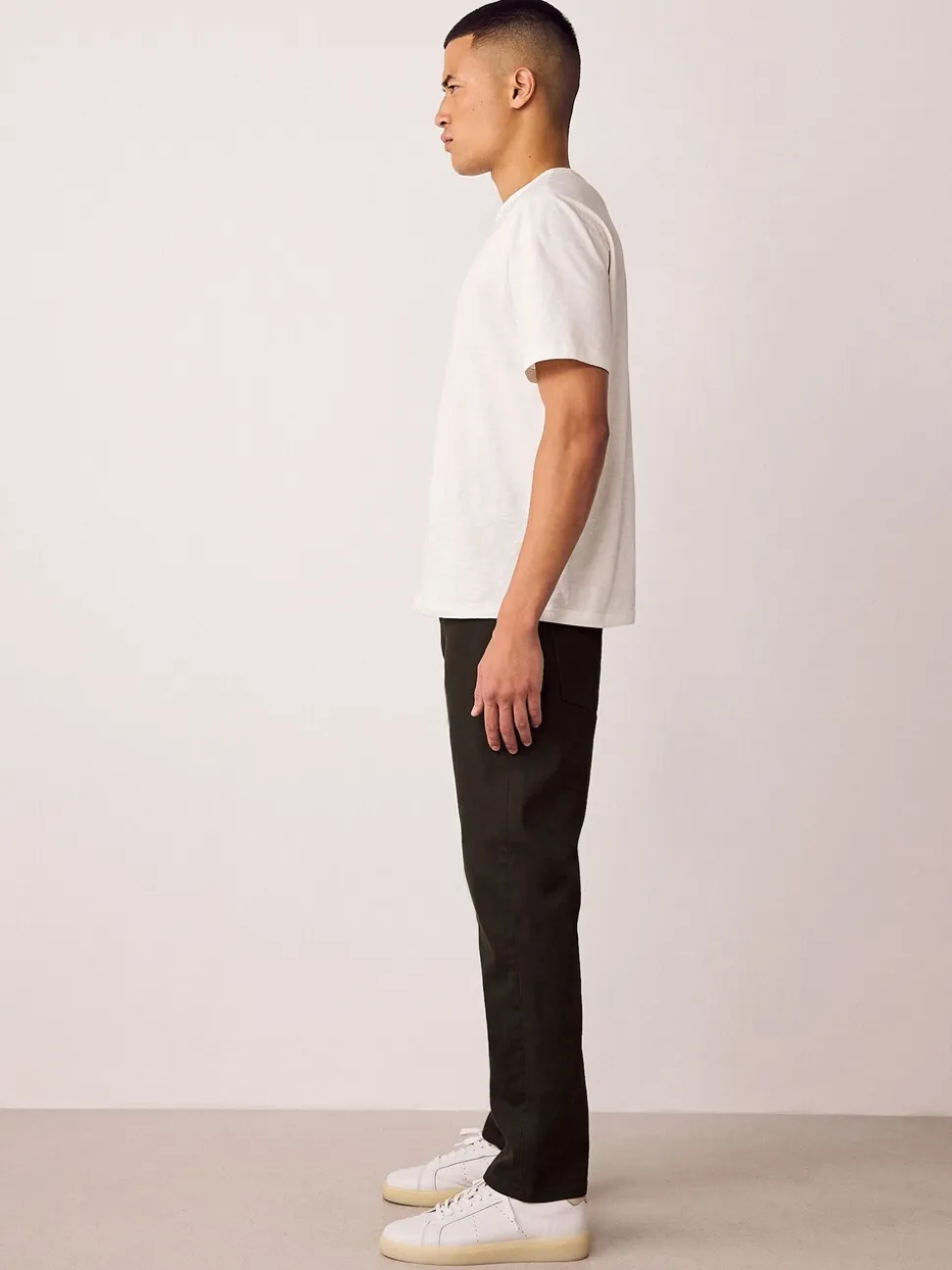 Bruin - Enkele - Slim fit klassieke stretchy jeans