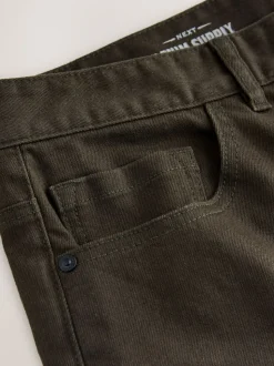 Bruin - Enkele - Slim fit klassieke stretchy jeans