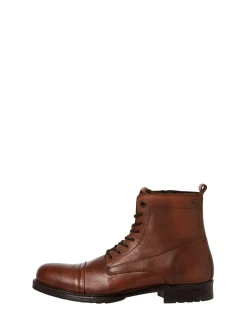 Bruin - JACK & JONES leren laarzen