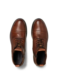 Bruin - JACK & JONES leren laarzen