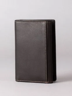 Bruin - Lakeland Leather Bowston portemonnee met opvouwbaar ontwerp