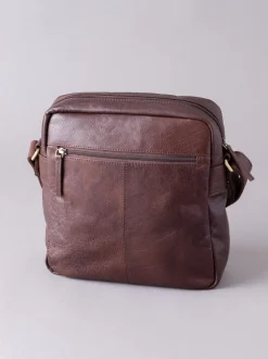 Bruin - Lakeland Leather kleine Keswick Messenger Bag