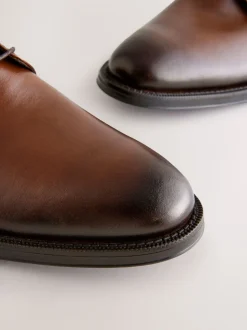 Bruin - Leren Derby schoenen