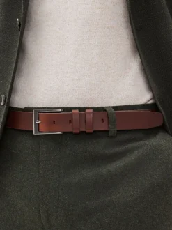 Bruin - Leren riem
