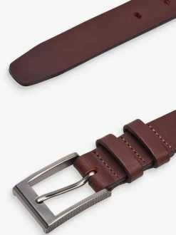 Bruin - Leren riem