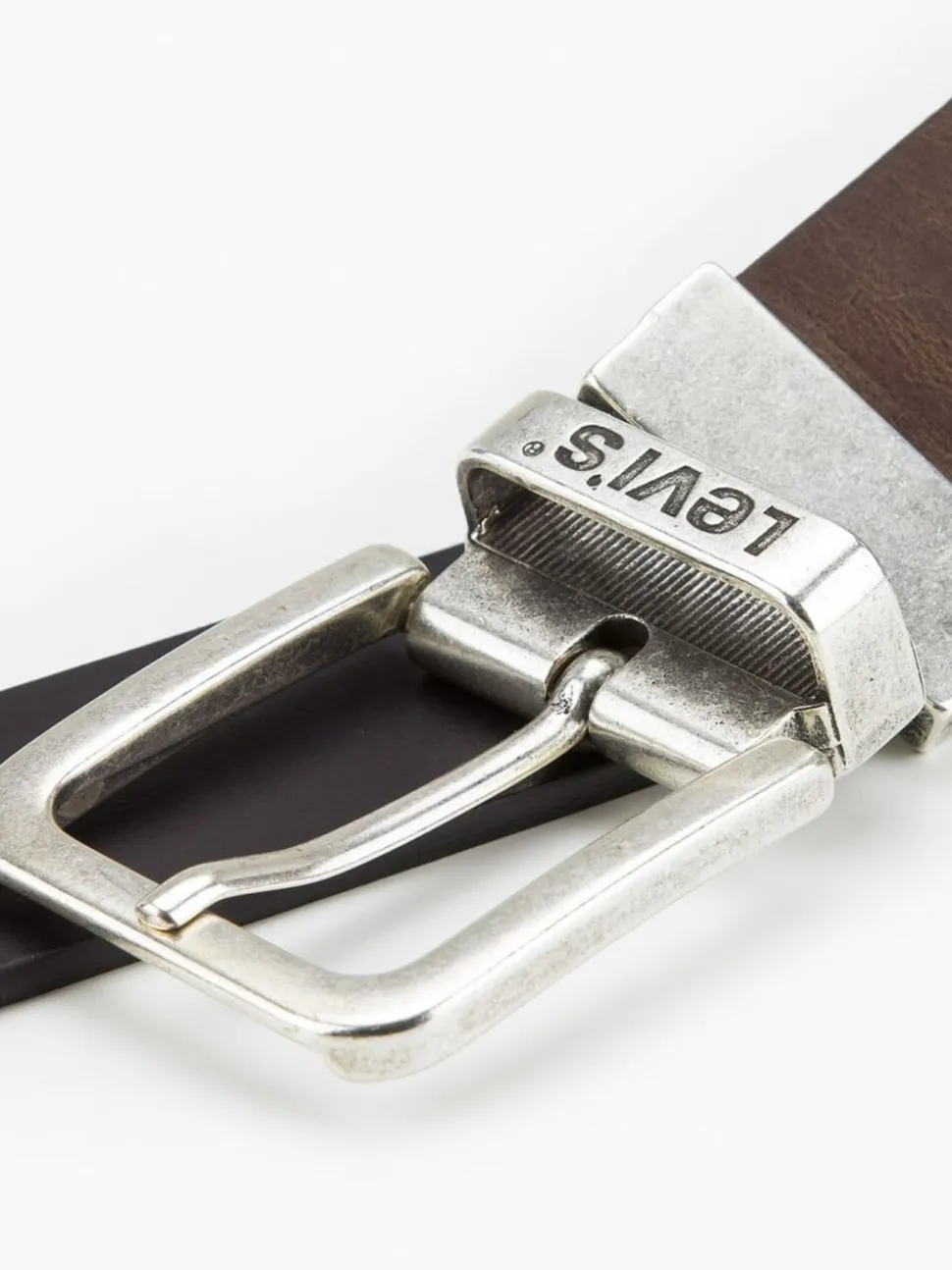 Bruin - Levi's® aan twee kanten draagbare riem