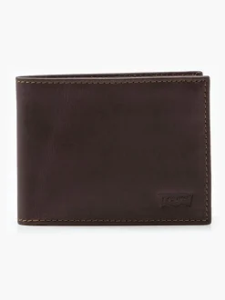 Bruin - Levi's® leren portemonnee