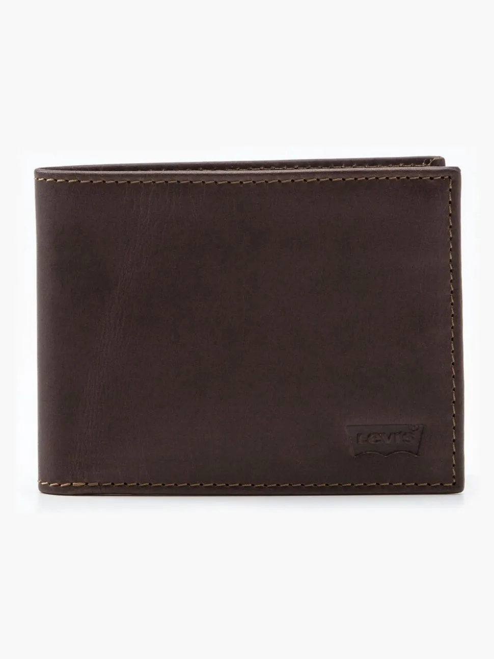 Bruin - Levi's® leren portemonnee