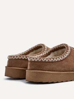 Bruin - Linzi Tana Faux Suede Slip-On Slippers