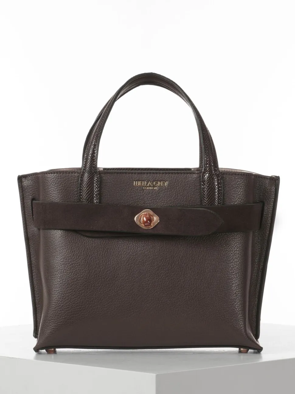 Bruin - Luella Grey Tan Oriel Cross Body Bag