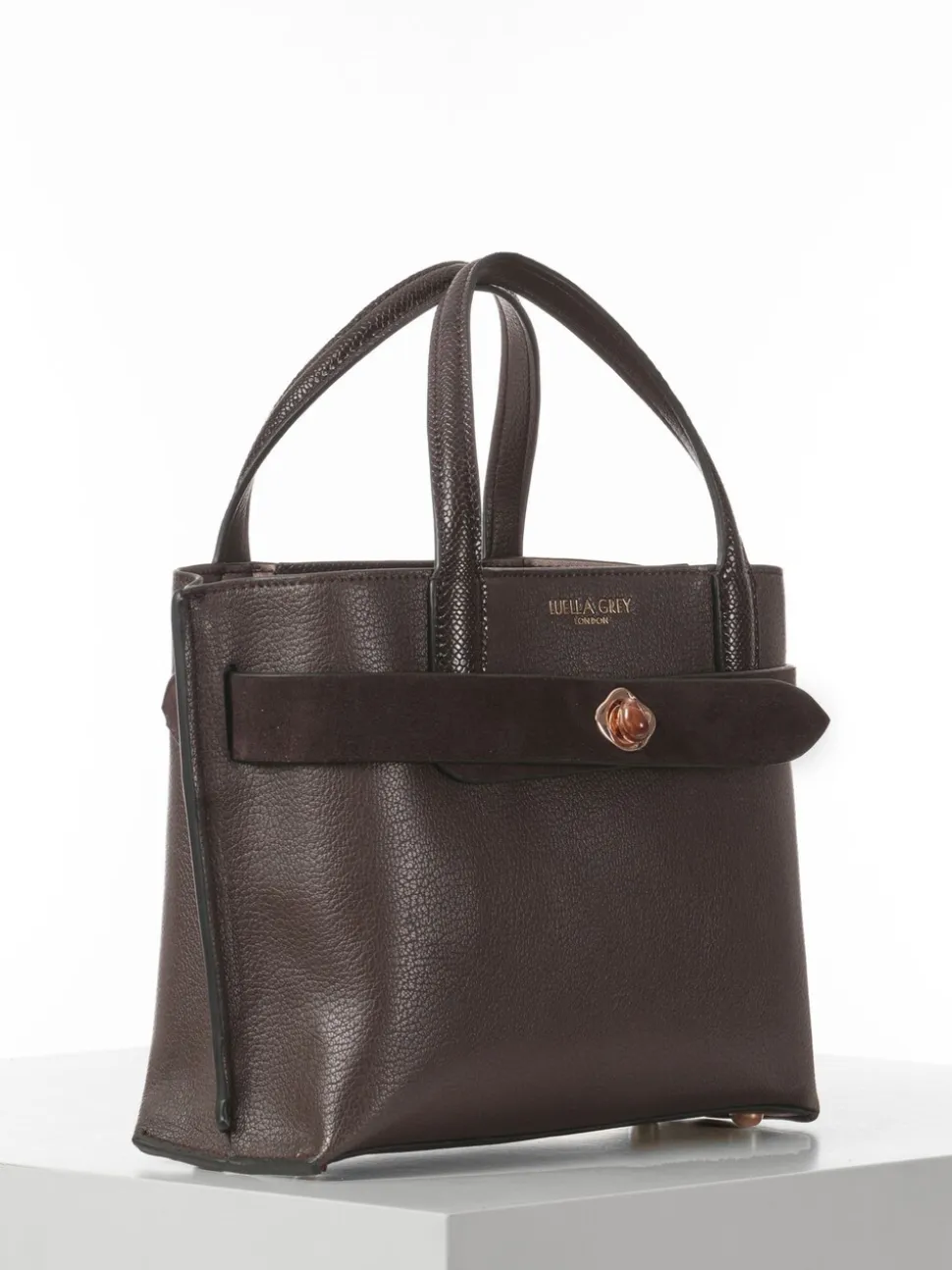 Bruin - Luella Grey Tan Oriel Cross Body Bag
