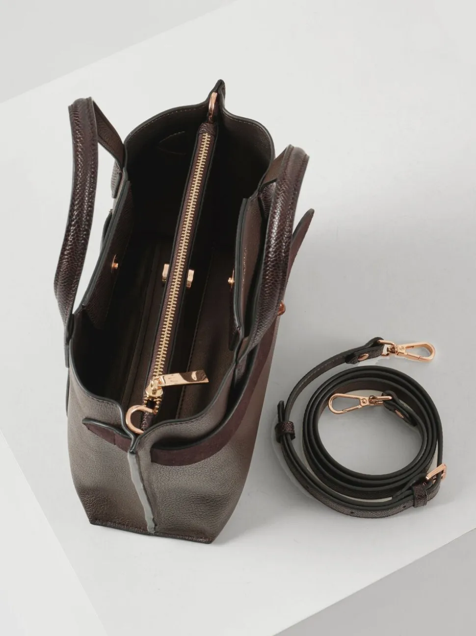 Bruin - Luella Grey Tan Oriel Cross Body Bag