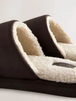 Bruin - Microsuede Mule Slippers