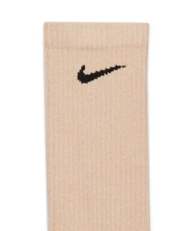 Bruin - Nike Everyday Plus set van 6 paar verzachte trainingssokken
